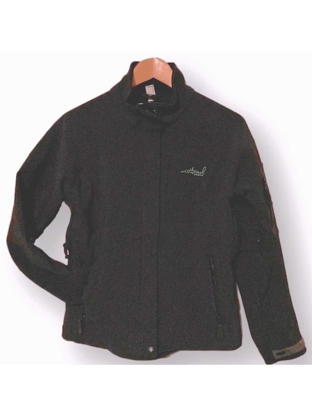 🎈$10 add on. West BEACH. Black fleece lined shell jacket